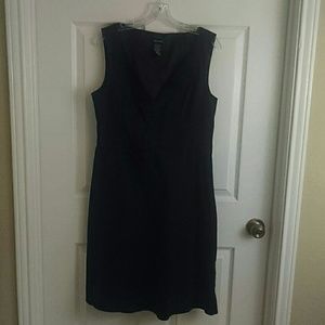 Spense classic black sheath dress